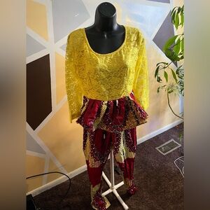 Ankara jumpsuit Small
